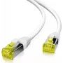 Networking Cable Helos 263822 White 25m Cat6a S/FTP