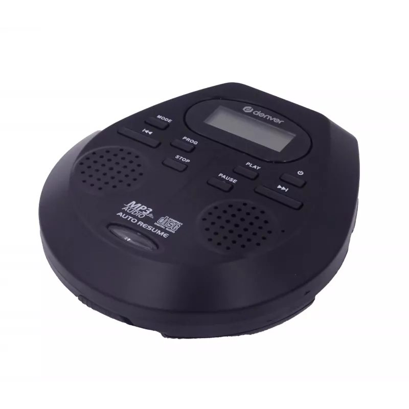 Portable CD player Denver DMP-395B Black MP3 playback LCD display