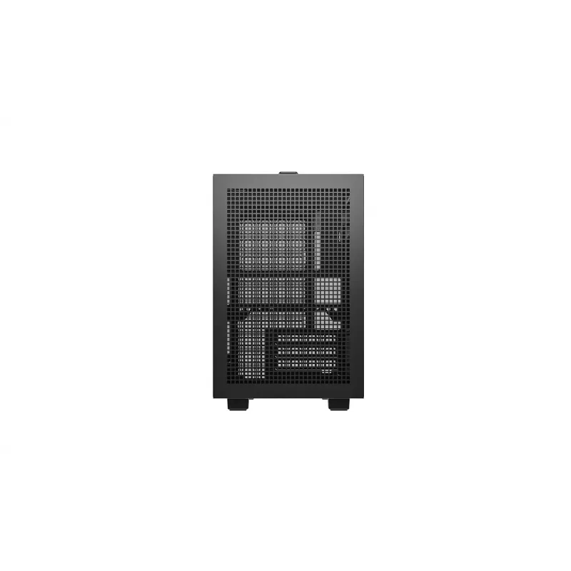 Computer case DeepCool CH160 PLUS Small Form Factor SFF ATX/mATX, tempered glass, USB-C, black