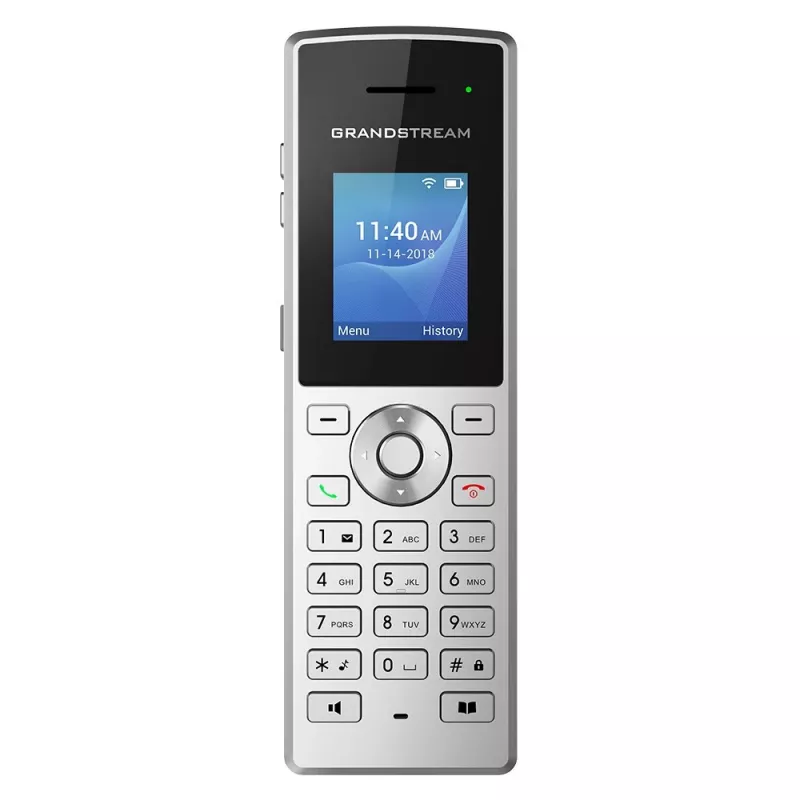 Grandstream Networks WP810 IP Phone Black. Metallic 2 Lines TFT Wi-Fi