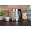 Electric kettle Blaupunkt EKG401 1.7 L 2200 W glass housing, stainless steel accents, water level indicator