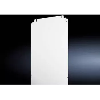 Mounting plate Rittal KX for bus enclosure 175x385 mm, screw-mounted, white