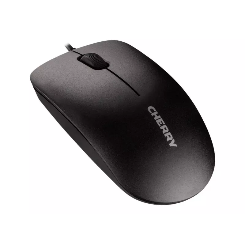 Keyboard Mouse included CHERRY DC 2000 Universal USB AZERTY Belgian Black