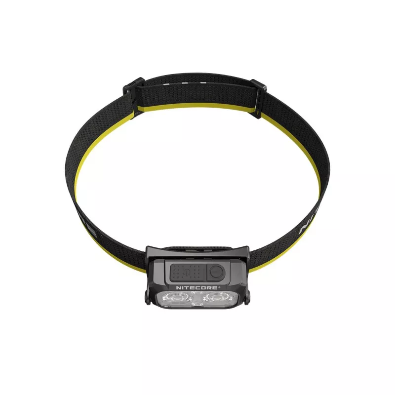 Headlamp Nitecore NU25 MCT — rechargeable headlamp, up to 400 lumens, compact hands-free lighting