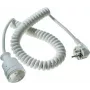 Power strip AS Schwabe 70412 — 1 m cable, 1 AC outlet, indoor, IP20