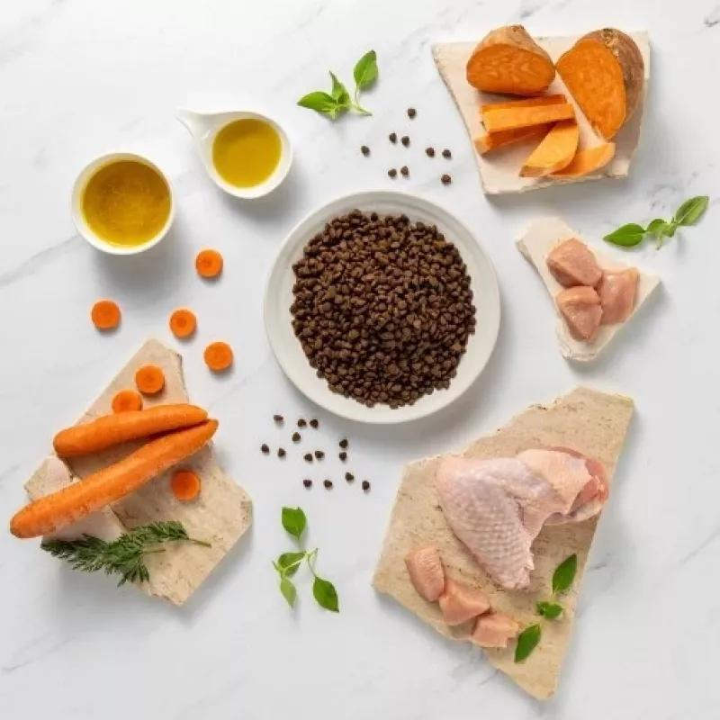 Dry dog food VETEXPERT RAW PALEO Ultra Mini Puppy Turkey 2 kg — dry kibble, monoprotein, 30% protein, 14% fat, for small breed puppies 2–4.9 kg