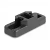 DeLOCK Keystone LSA Set RJ45 RJ11 Cat.6 black clip-on holder
