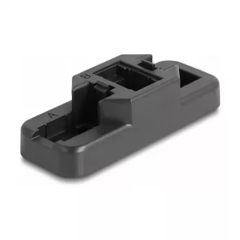 DeLOCK Keystone LSA Set RJ45 RJ11 Cat.6 black clip-on holder