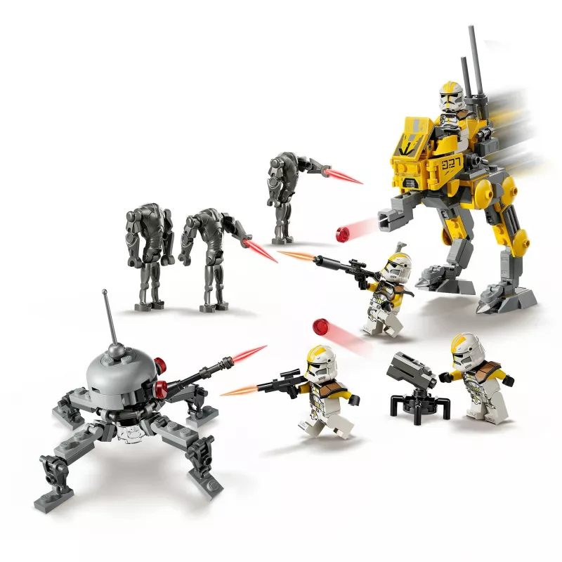 LEGO Star Wars set 327th Star Corps Clone Troopers Battle 75431 — 258 pieces, 7 minifigures, age 7+