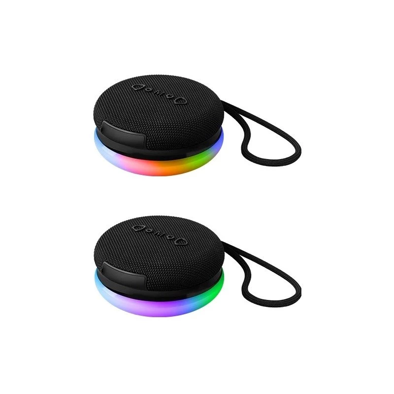 Portable Bluetooth speaker DEFENDER ENJOY 40 — 7 W RMS, Bluetooth 5.3, LED illumination, LiPo battery, 9 h, black