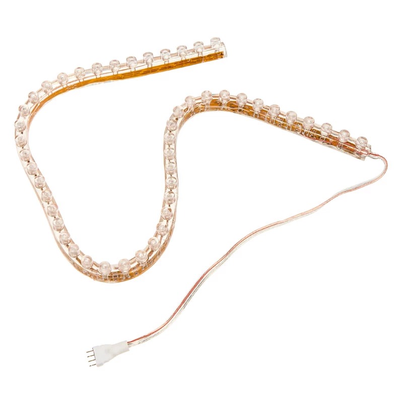Universal strip light Lamptron FlexLight Multi — multicolour LED, 70 mm width, DC-powered
