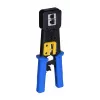 Crimping tool Alantec NI040 for RJ-45 connectors, steel construction, plastic handles, black/blue