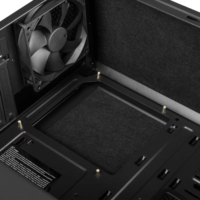 PC Case MODECOM Oberon Pro Midi Tower — black, supports ATX/microATX/ITX, 7 expansion slots, up to 395 mm GPU, 5 HDD/3 SSD bays