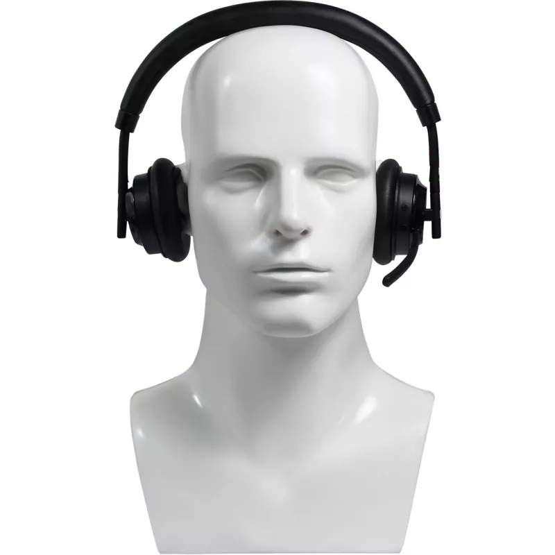 Wireless headset Plusonic W320 Dual DECT Stereo — cordless DECT stereo headset, dual-base support