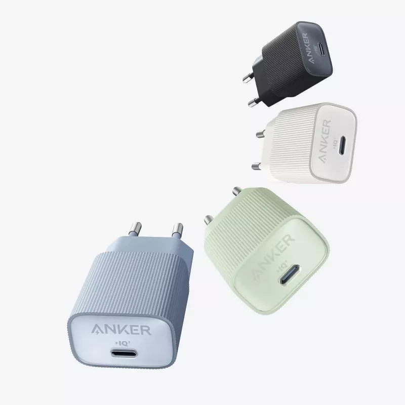 Indoor Charger Anker 511 Nano A2337G11 — 30 W USB-C, Black