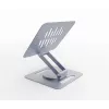 Notebook riser stand GEMBIRD NBS-DR1-01 — rotating base, adjustable height, Space Grey