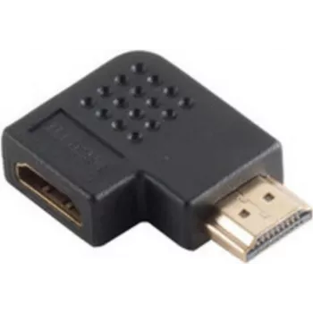 HDMI male to female connector ShiverPeaks 77412 Black