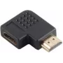 HDMI male to female connector ShiverPeaks 77412 Black
