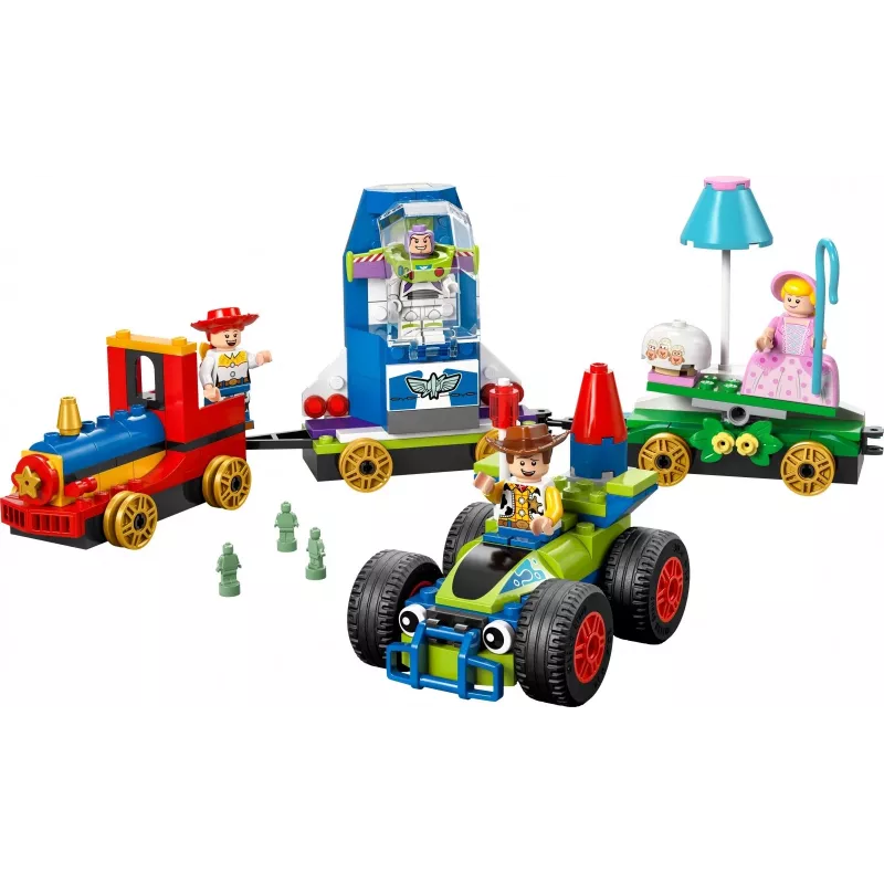 LEGO Disney Toy Story Celebration Train and RC Car set 43264 — 206 pieces, 4 minifigures, age 4+