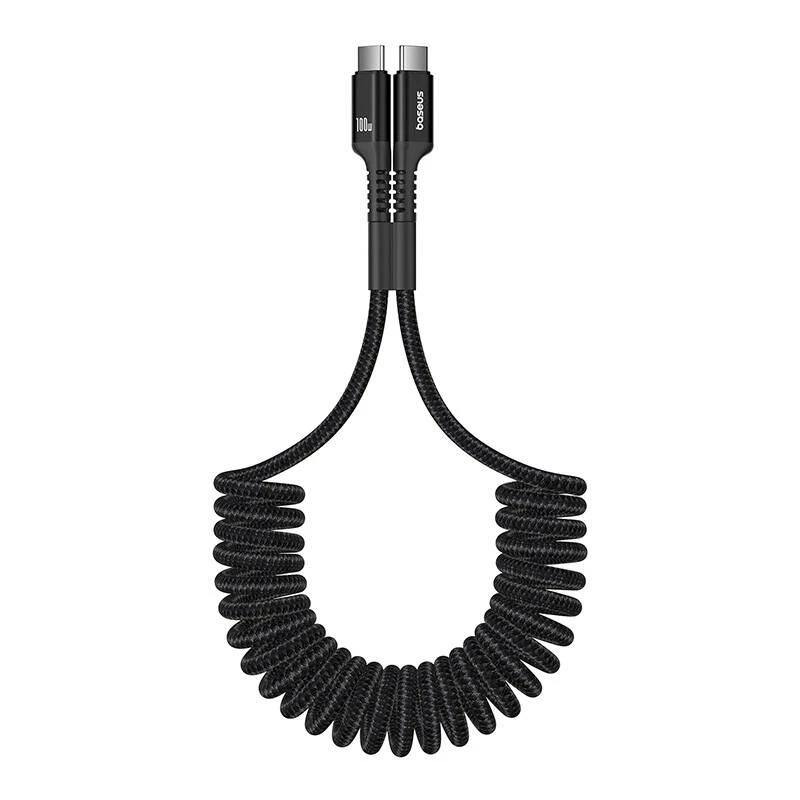 Baseus Fish-Eye USB C to USB C fast charging cable 1 m 100 W Black