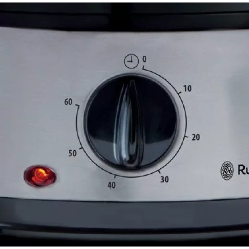 Steam cooker Russell Hobbs 19270-56, 3 baskets, 9 L total, 800 W, stainless steel