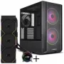 Lian Li LANCOOL 216 PC-Enclosure Bundle + HYDROSHIFT II LCD-C 360TL AiO - black