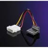 ROLINE Adapter Cable 4 pol. HDD / SATA, Angled (11.03.1061)