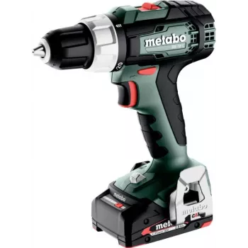Cordless drill driver Metabo BS 18 L with 2x 2Ah batteries and metaBOX
