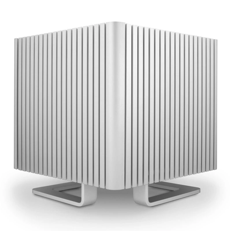 Streacom DB4 Fanless Cube-Enclosure + Nano 120 Watt Power Supply - Silver