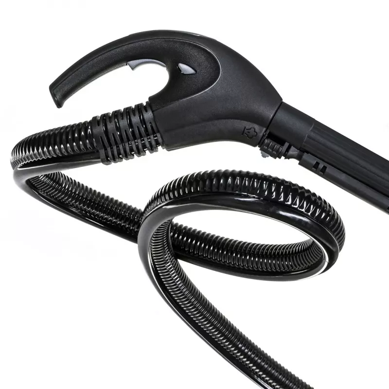 SV 7, cylinder steam cleaner, 0.5 l, black, gray, white, buttons, fixed, 50 cm