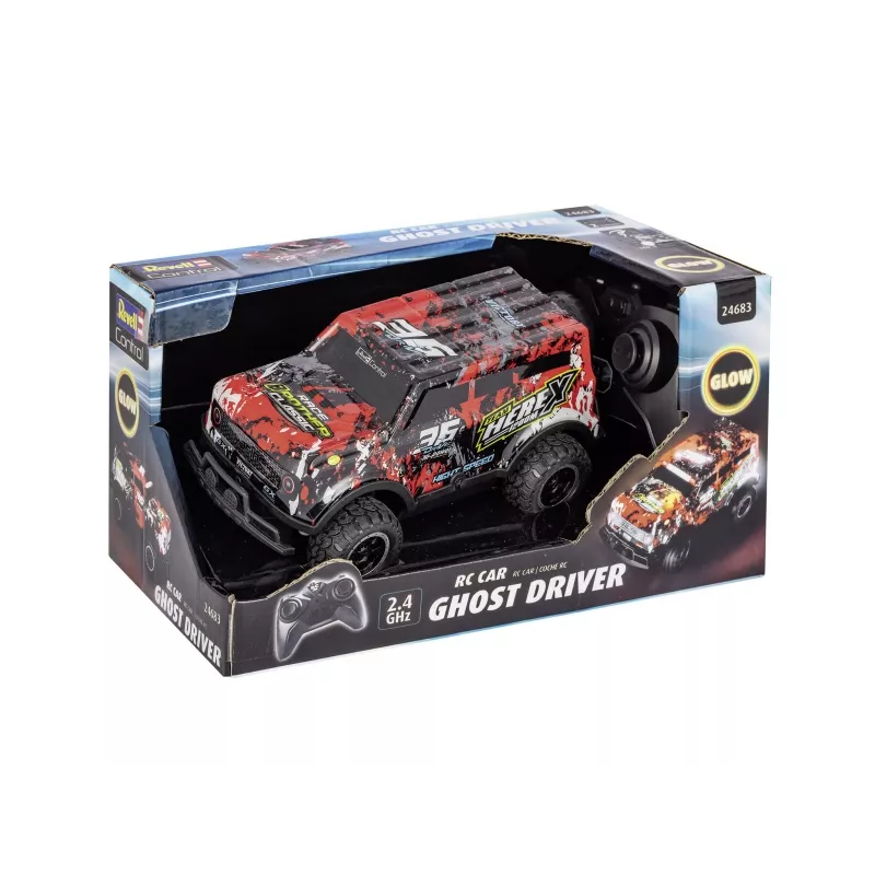 REVELL RC Car Ghost Driver red 24683