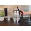 Electric kettle Blaupunkt EKG401 1.7 L 2200 W glass housing, stainless steel accents, water level indicator