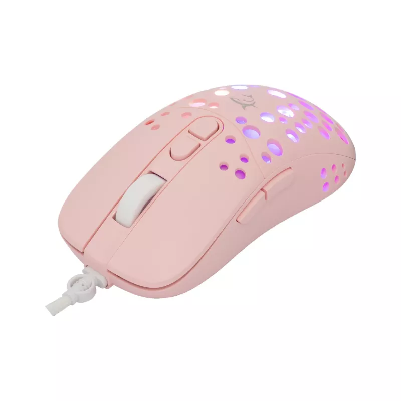 Mouse White Shark GM-9004 Tristan-2 Pink RGB USB