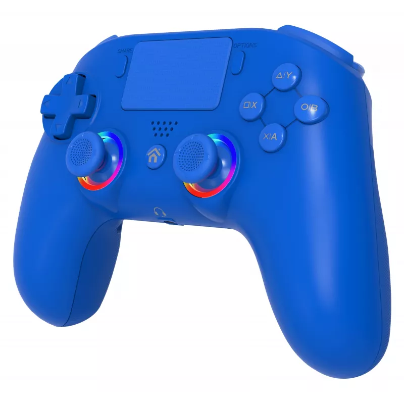 Wireless LED Controller SUBSONIC SA5639-3 for PS4 and PC, blue wireless gamepad