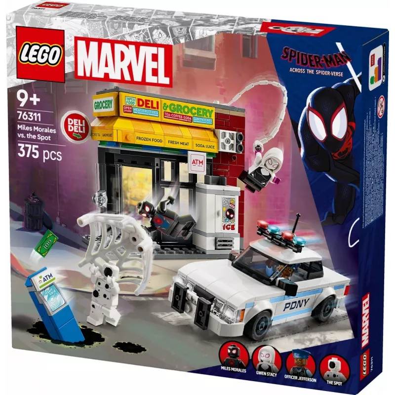 LEGO MARVEL 76311 Miles Morales vs. The Spot