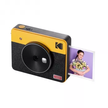 Instant camera Kodak Mini Shot 3 Retro C300R Yellow — instant print, compact design