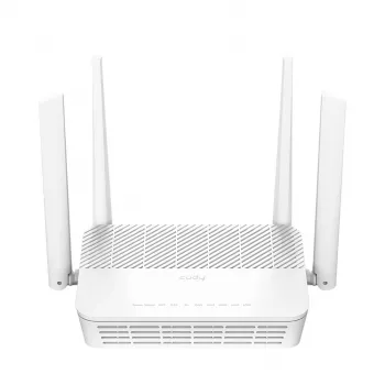 Tabletop Wi‑Fi 6 Router Cudy WR3000H — AX3000, Dual‑band 2.4/5 GHz, 2.5G WAN, Gigabit LAN (4 ports)