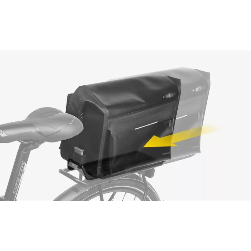 Topeak Omni QuickTrack Adapter, converts rack to MTX system