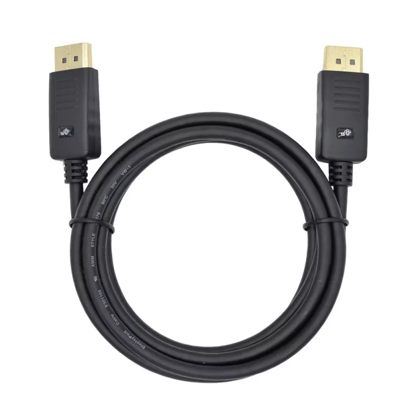 TB Displayport-Cable M M 1.8 M. Black (AKTBXVDMDPPG18B)