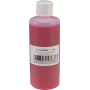 Stamping ink EUROLITE UV-active Transparent Red 100 ml, UV-reactive transparent red ink for stamps