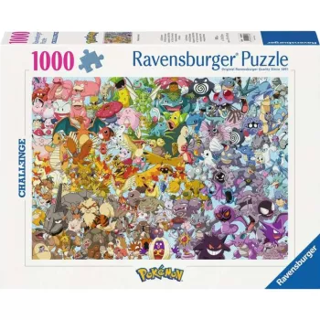 Puzzle 1000 pieces Pokemon Challenge