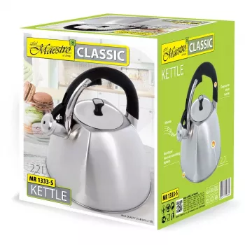 Maestro MR-1333-S kettle 2.2 L Stainless steel