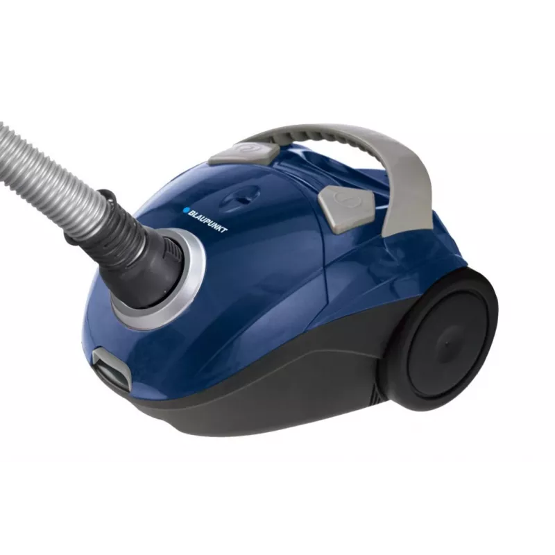 Cylinder vacuum cleaner BLAUPUNKT VCB202 AGDBLVC053 — 700 W, 2 L dust bag, telescopic metal tube, 4.2 m cord, blue