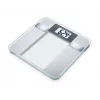 Beurer BG 13 Square Grey, Transparent Electronic personal scale