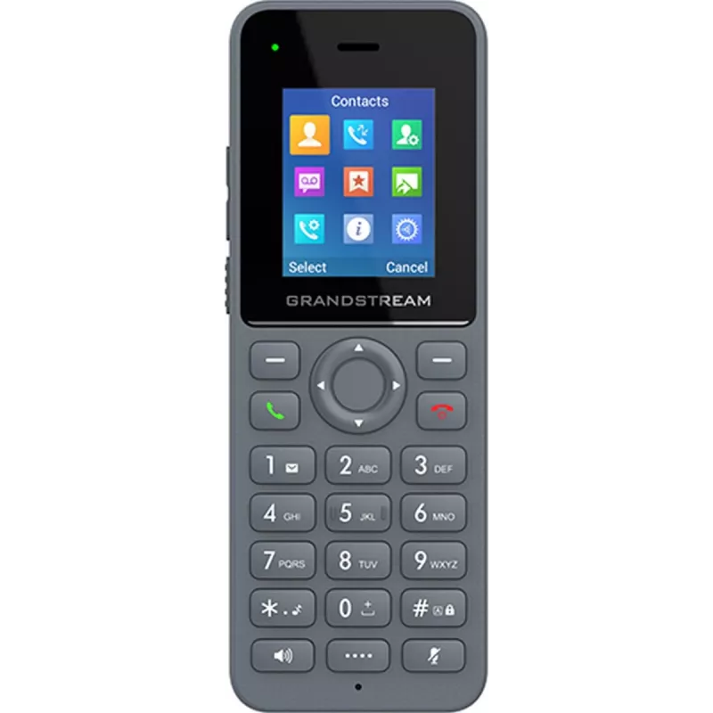 IP Phone Grandstream DP725 wireless handset, grey, 1.8 inch TFT display, 20 lines, Li-Ion 1500 mAh