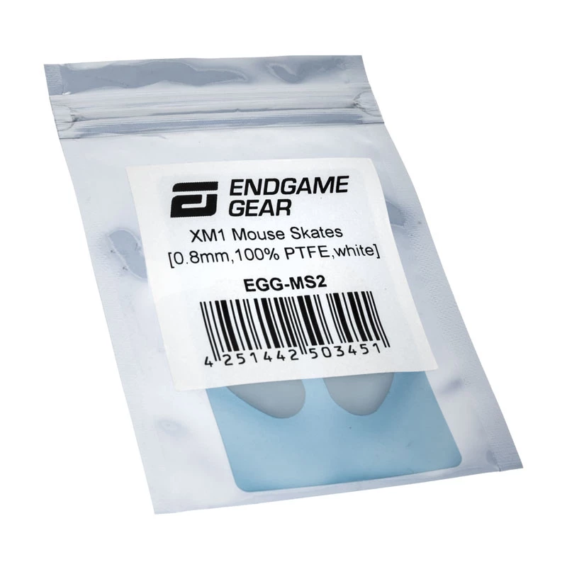 Mouse feet replacement Endgame Gear EGG-MS2 — polyethylene, white, for gaming mice