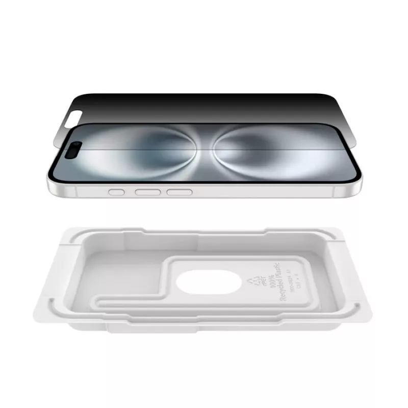 Screen Protector Belkin ScreenForce for iPhone 16 Tempered Glass Privacy