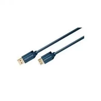 ClickTronic 3m USB 3.0 A/A m/f 3m USB A USB A Blue USB Cable (70120)
