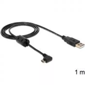 USB cable DeLOCK 83250 USB 2.0 1 m USB A Micro-USB B Black