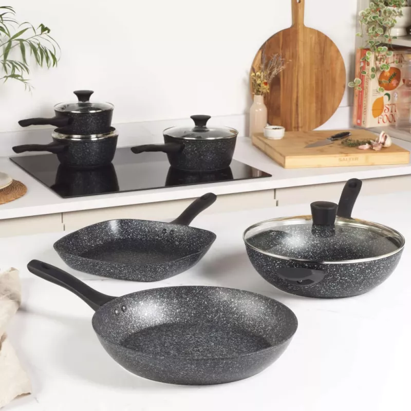Griddle Pan Salter BW05752S1 28 cm Non-Stick Megastone